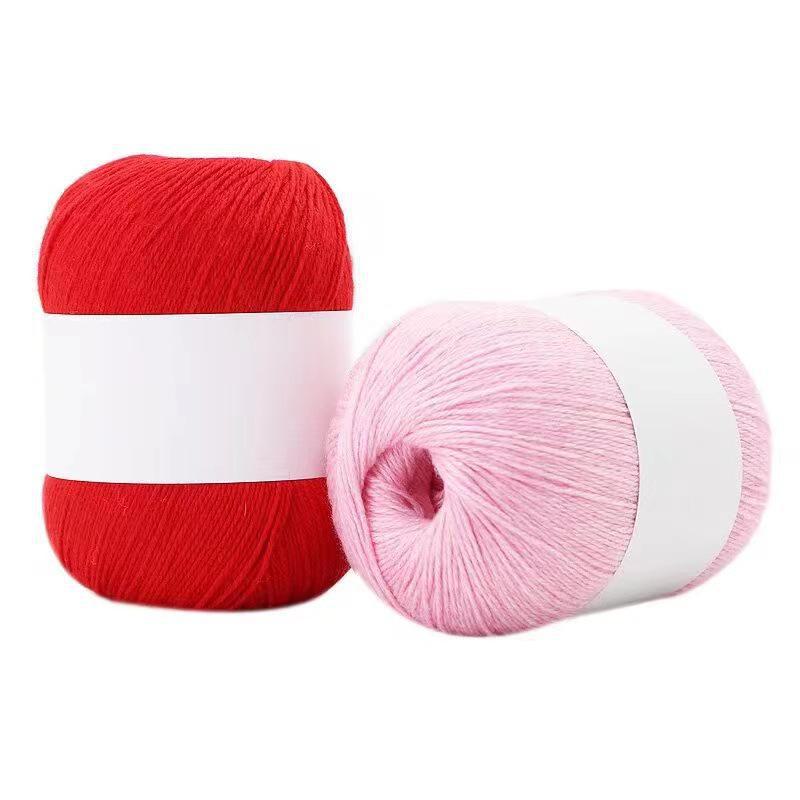 Hand-woven Cashmere Yarn - 3 Ply Soft Wool for Sweaters - Spot Processed Ball of Yarn