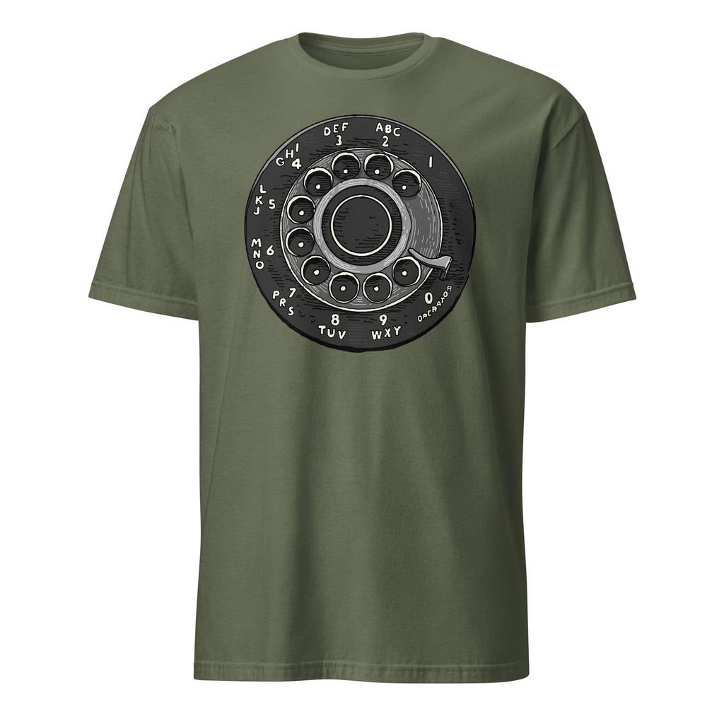 Drehscheibentelefon Hemd Altes Vintage Drehscheibentelefon T-Shirt Größe S-3XL