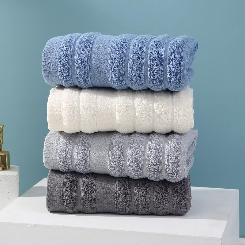 Towel Pure Cotton Jacquard Towel Household Men's Adult Face Towel Absorbent Cotton