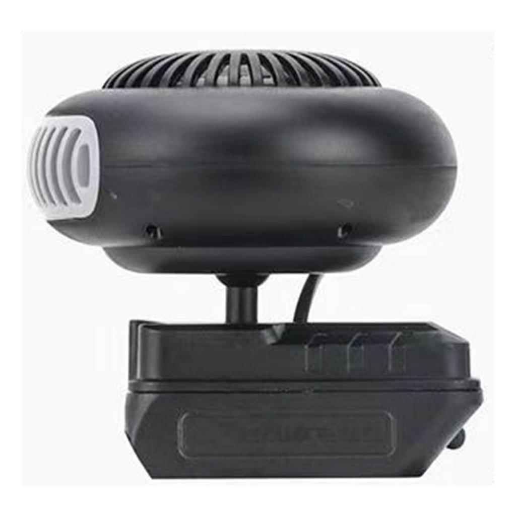 Tragbarer batteriebetriebener Heizlüfter Kleiner elektrischer Thermostat-Heizlüfter Außenbereich Enteisung Entnebelung mit 2 Batterien 1