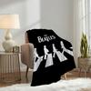 Music T-The Band B-Beatles Cool Blanket Blanket for Couch Sofa Travel Home Hiking Picni Bed Beding Flannel Blanket birthday gift