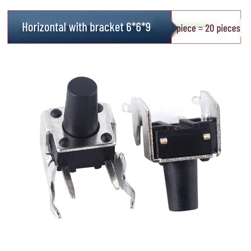 2-Pin SMT DIP Tactile Micro Switch (3x4x2/3x6x4.3/4x4x1.5/6x6x5)