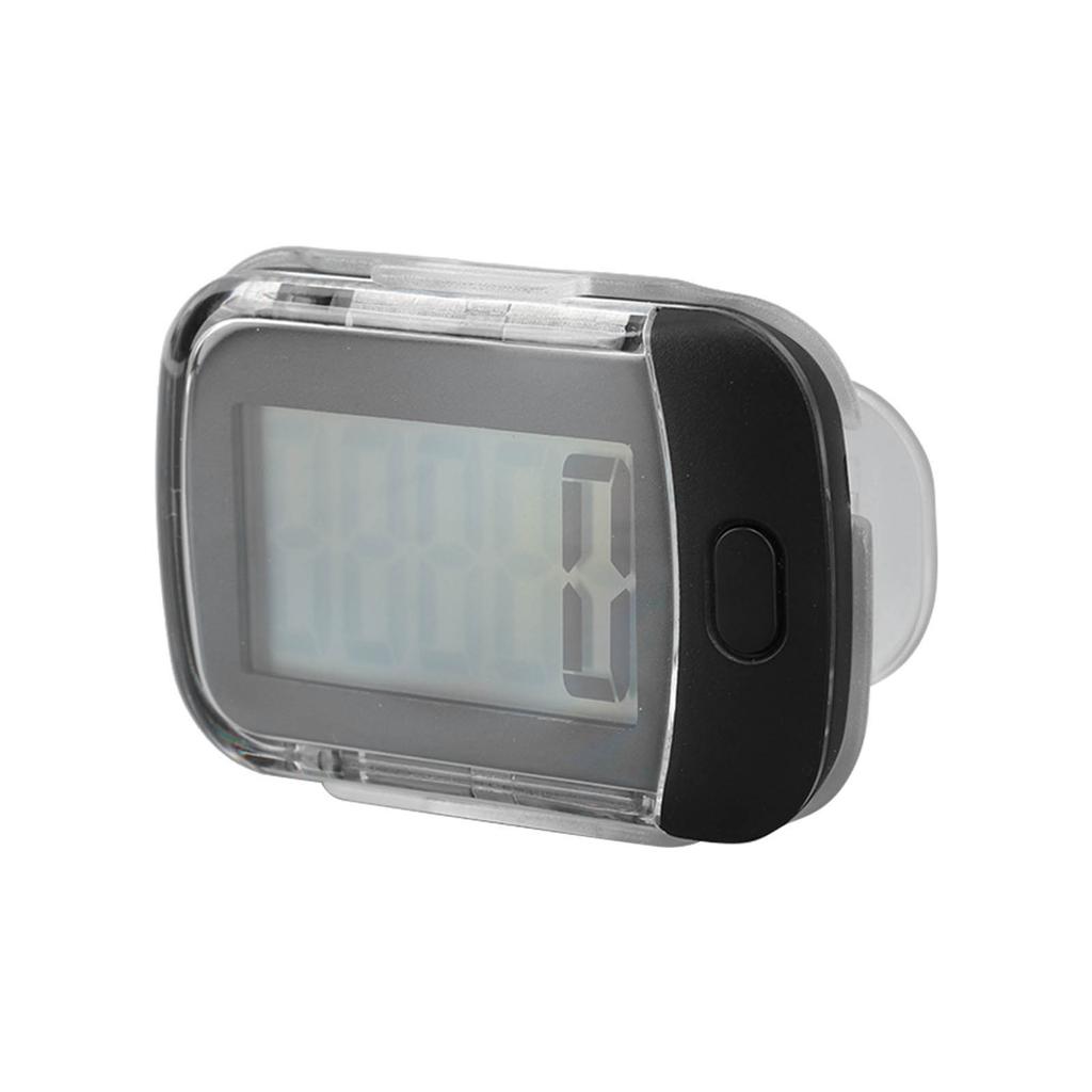 Einfacher Schrittzähler Gehen 3D-Schrittzähler mit Clip Lanyard Genaues 360-Grad-Sensor 10-Schritt-Fehlerkorrektur