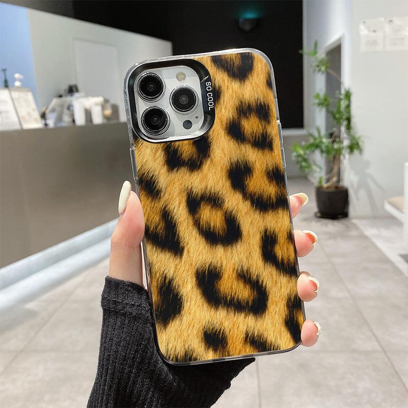 Full Printed Leopard Print for IPhone 16 Promax Phone Case for Apple 15 Case