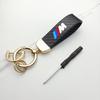 Car Carbon fiber Key Ring Chain Holder Car Key Ring For BMW M Power X1 e84 X3 f25 X5 e53 x6 e71 ix3 i3 320i 330d M4 1 3 5 Series mkhr65