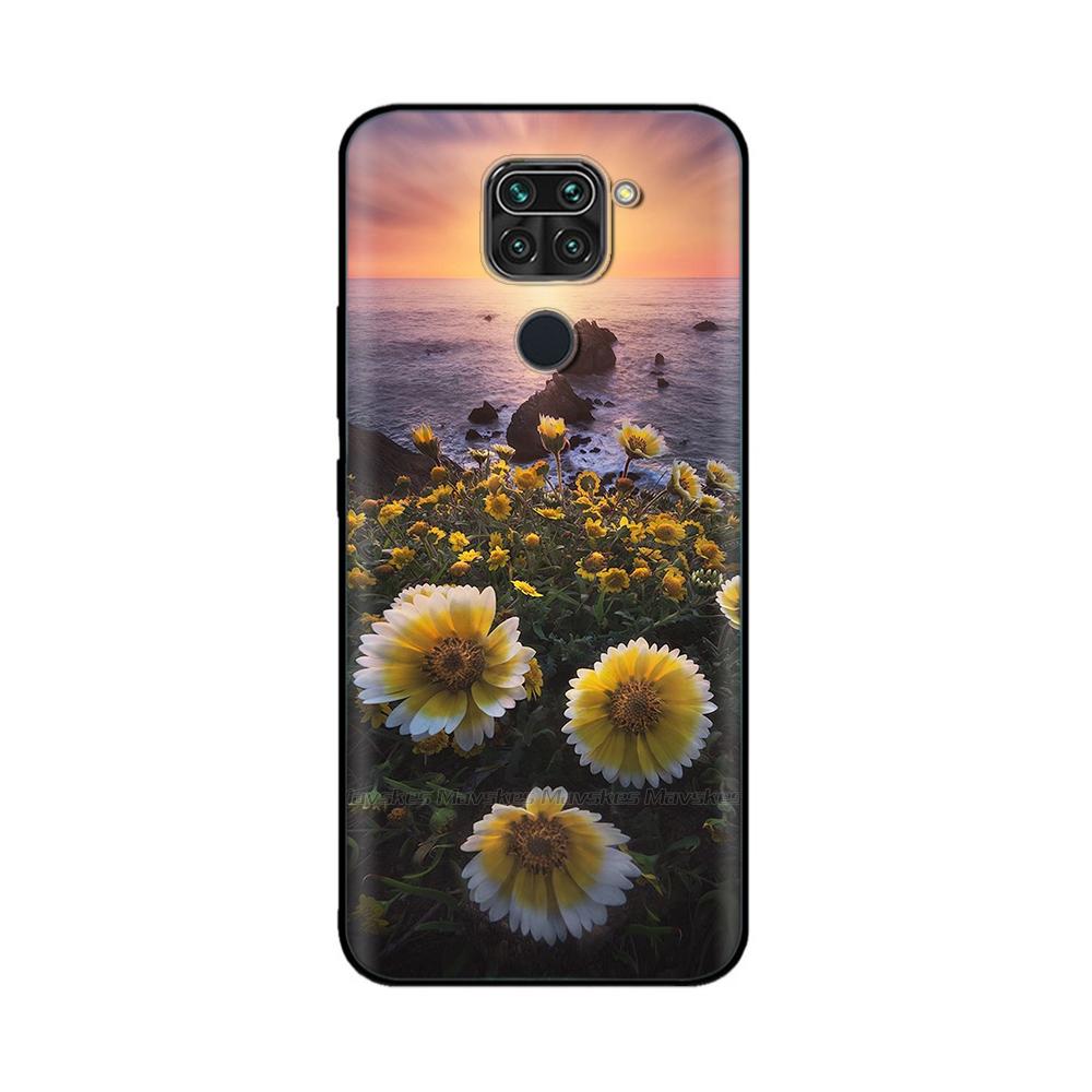 Cute Panda Back Cover For Redmi Note 9 Case For Xiaomi Redmi Note 9 Cases Note9 Soft Liquid Silicone Full Coverage Phone Case