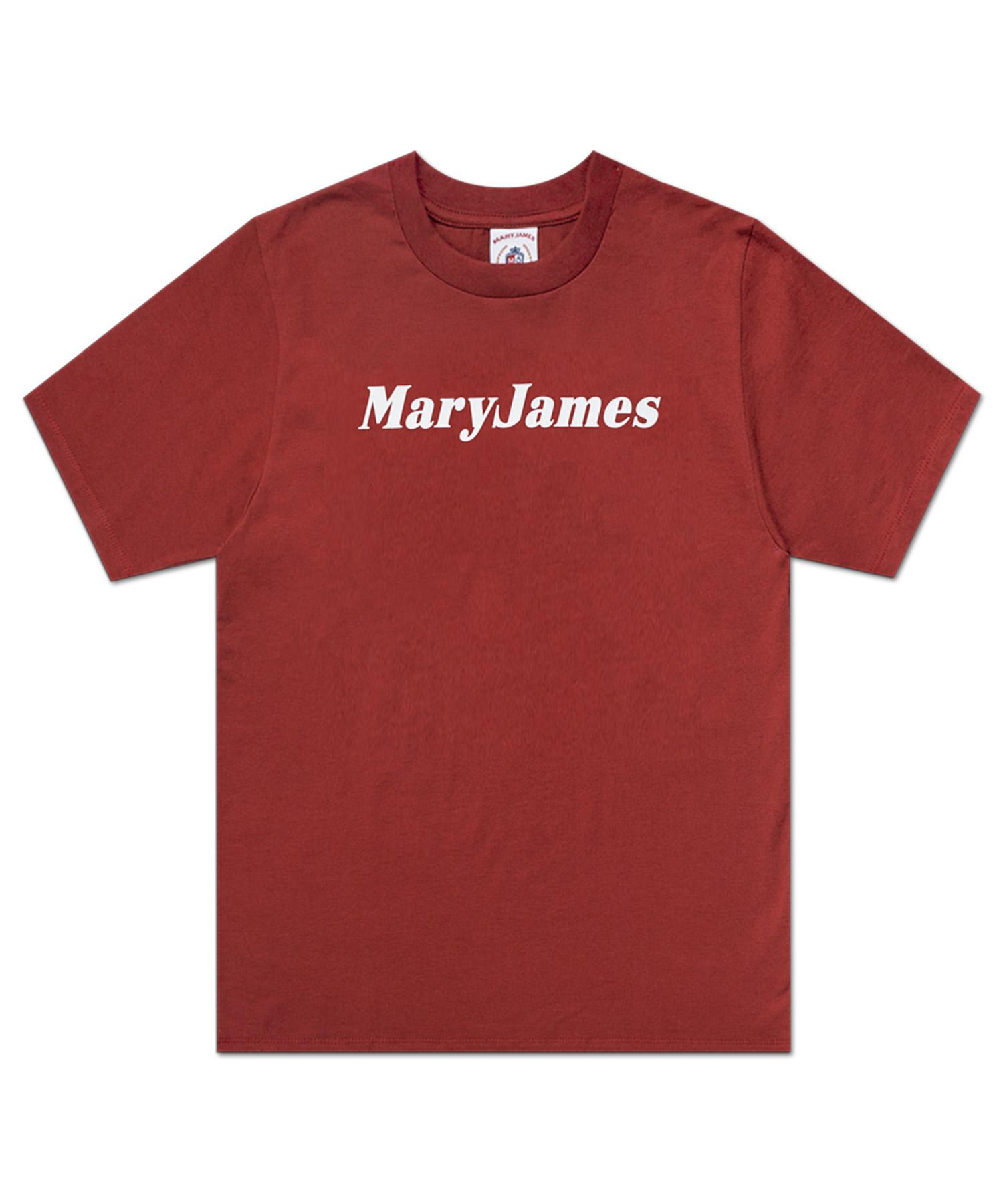 Mary James Maryjames Basic Half Sleeve - Burgundy M