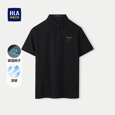 HLA Men's Xuanyuan Little General Co-branded Polo Shirt