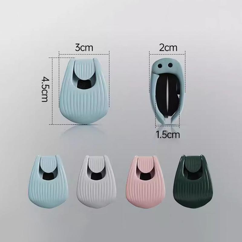 1/2Pcs Fishing Rod Holder Fixer Clip Straps Fishing Pole Holder Compact Design Fishing Rod Fixer Wall Mounted Fishing Rod Holder