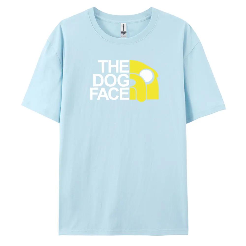 TheDogFace Stay Cool This Summer with Our Stylish and Comfortable Men's Short-Sleeve Printed Casual T-Shirt