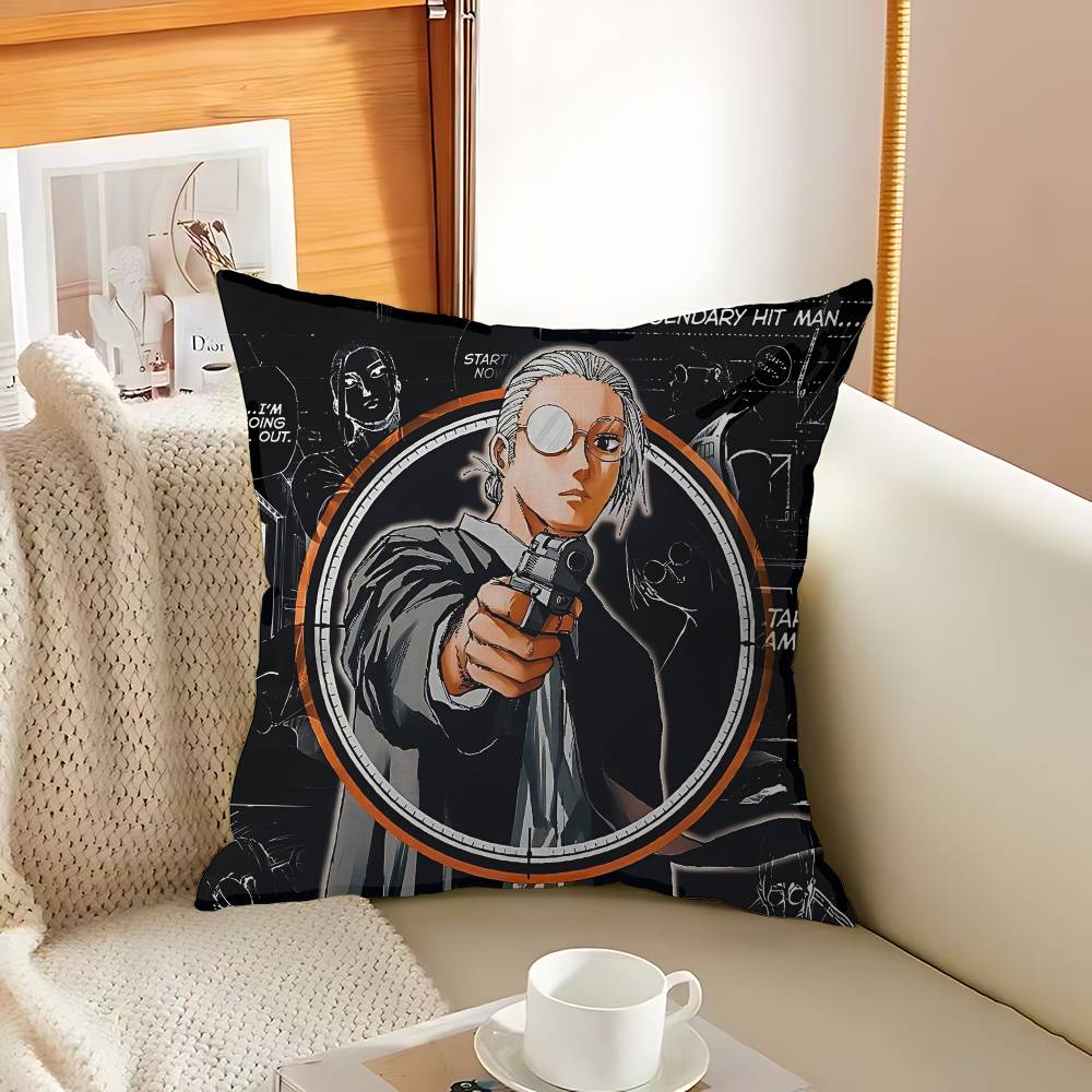 Popular Japanese Anime SAKAMOTO DAYS Pillow Gift Home Office Decoration Bedroom Sofa Car Cushion Cover Case 45x45