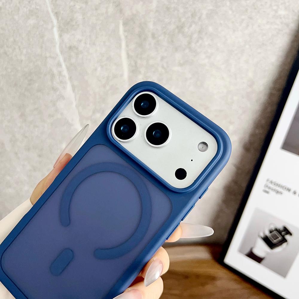 Magnetic Case for Magsafe Iphone 17 Pro Max Air 16E 16 E 15 Plus 14 13 12 Pro Mag Safe Matte Phone Cover