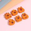 50Pcs Cartoon Animal Pencil Eraser Creative Cute Capybara Rubber Erasers Kawaii Office Supplies Student Stationery Gifts