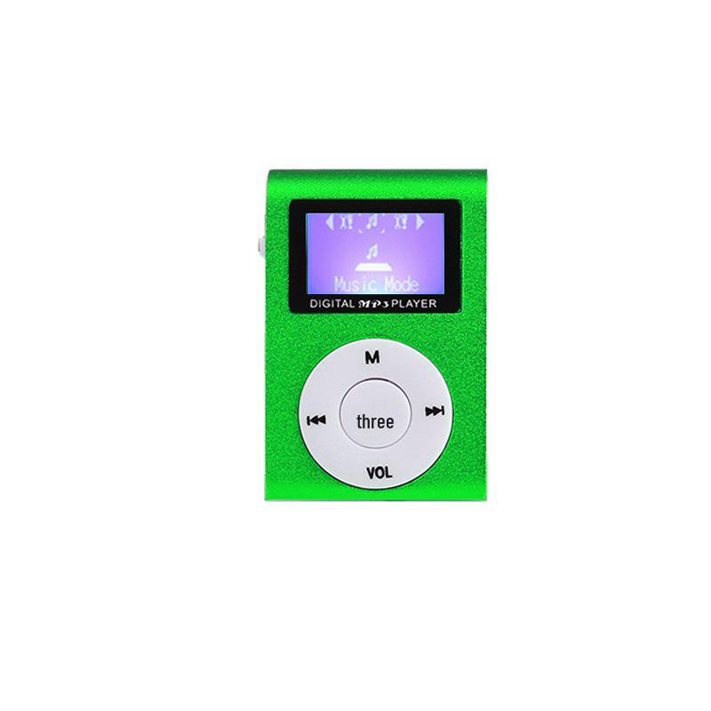 Mini Clip MP3 Music Player with Screen - Student Walkman Gift