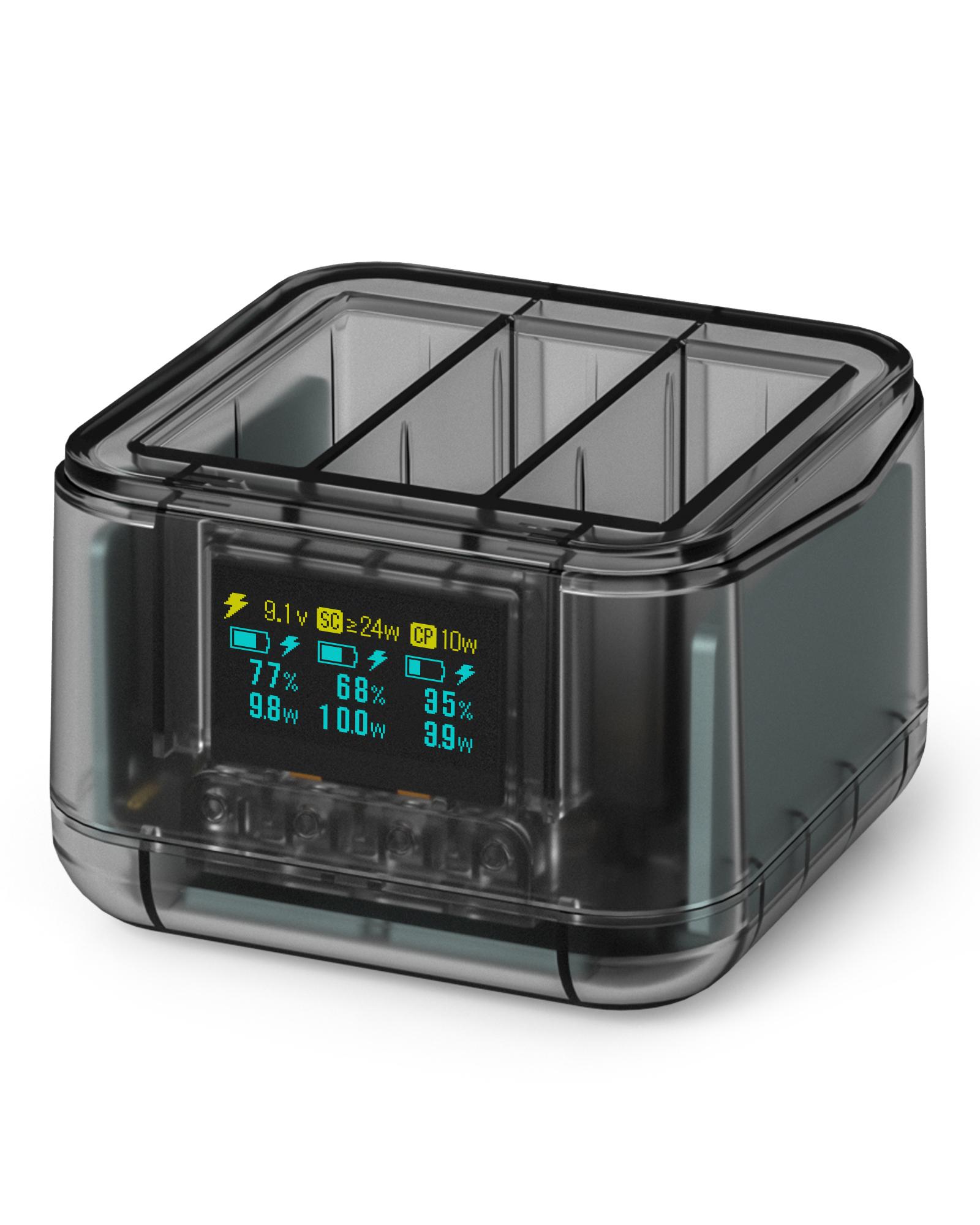 

Зарядное устройство Быстрозарядный хаб Портативный зарядный кейс Для Insta 360 Ace Pro 2/Ace Pro Аксессуары для экшн-камеры