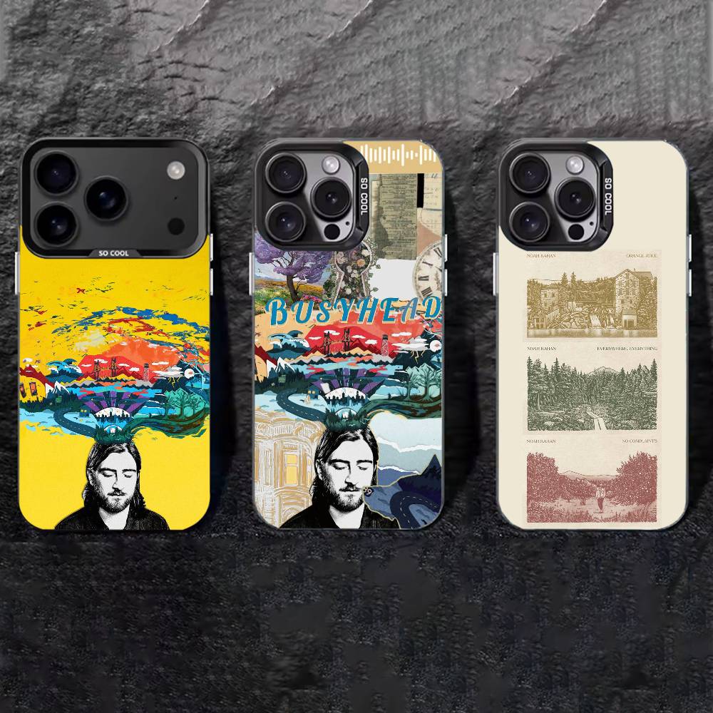 Noah Kahan Stick Season Phone Case For iPhone 17,16,15,14,13,12,11 Plus,Pro Max,XS,Colored silver phone case