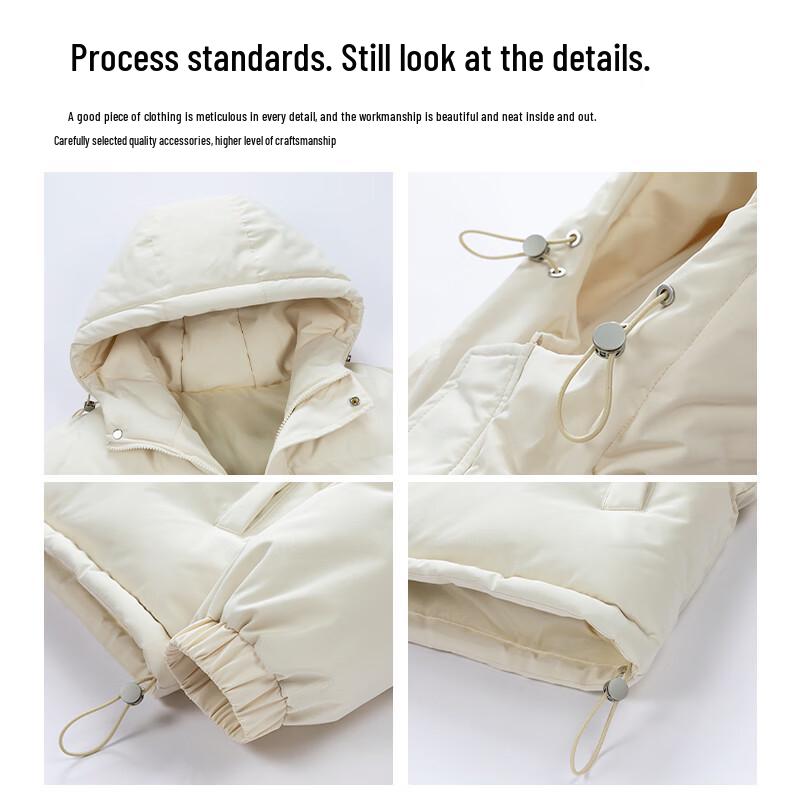 MEDE Men's Winter Hooded Padded Jacket