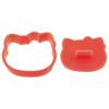 Skater Stamp Cookie Mold Bread Cutter Hello Kitty Snack Time Sanrio Set of 4 CSM1-A