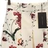 unused ZARA WOMAN Floral Knee length skirt S Ivory Women Used