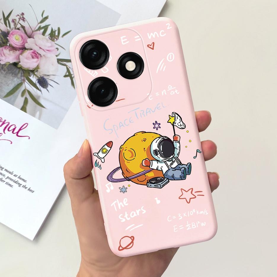 For Tecno Spark 20C Case BG7n Cute Dinosaur Cartoon Cover Soft Silicone Phone Case For Tecno Spark 20 Pro Spark20 C Shell Bumper