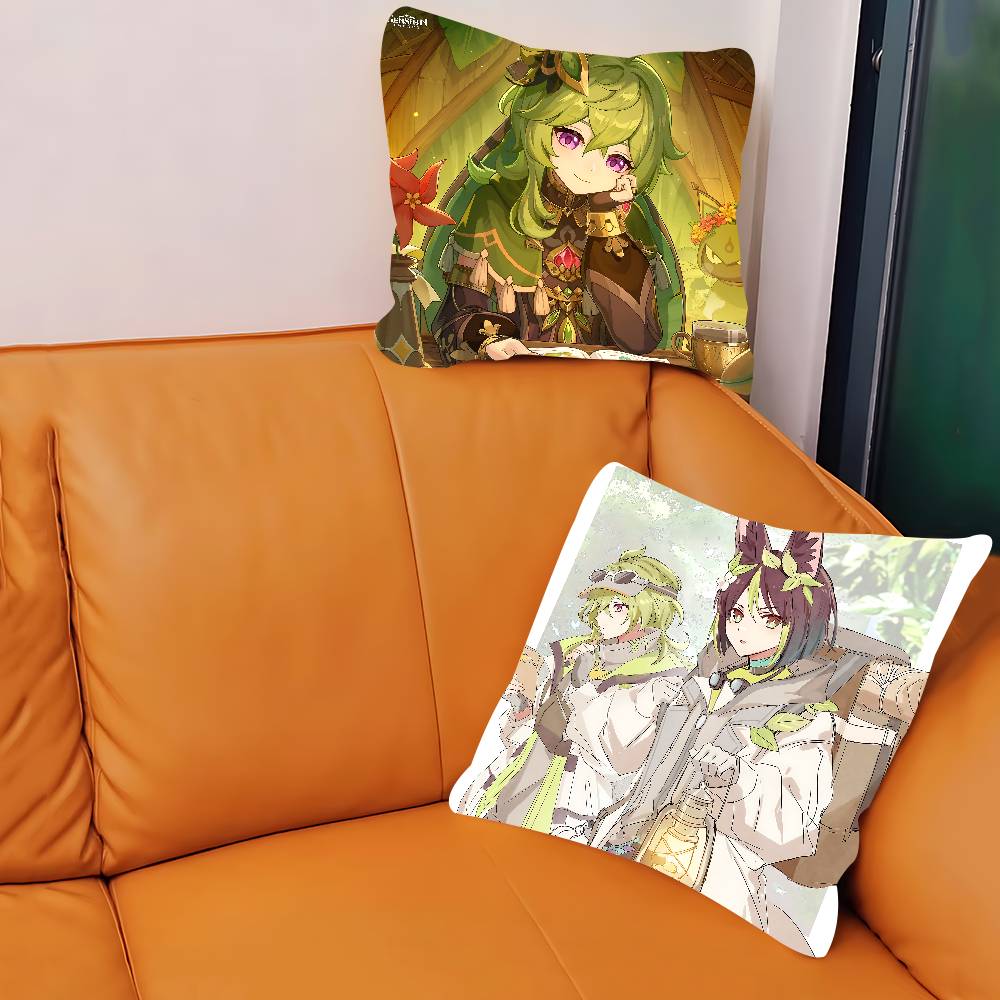 C-Collei G-Genshin Impact Kissenbezug Sofakissenbezug Heimzimmerdekoration Kindergeschenk