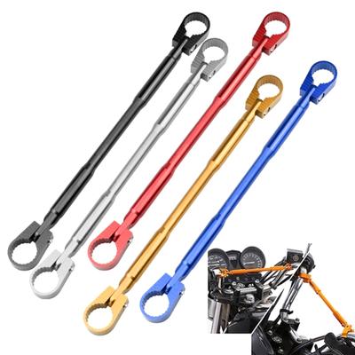 Motorcycle Bar Aluminum Alloy Bar Handlebar Motorbike Reinforce Lever Accessories 30cm/12-inch Length