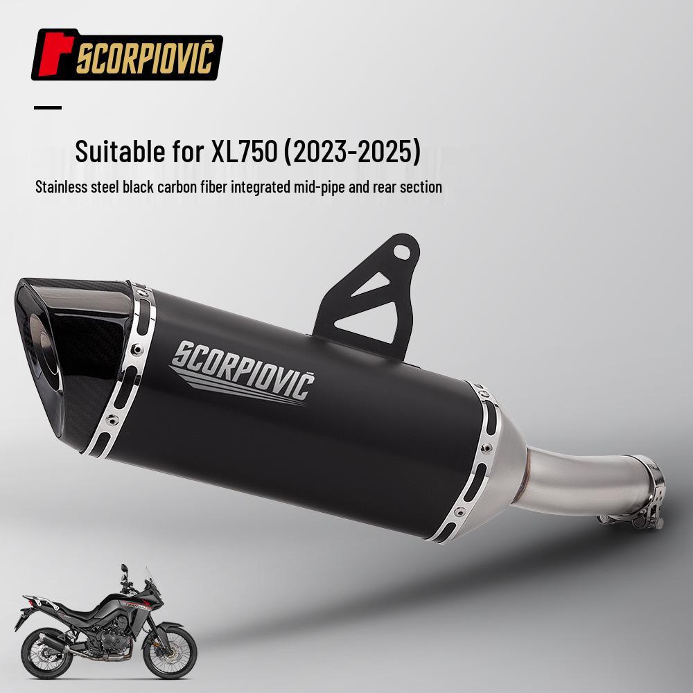 XL750 Stainless Steel Motorcycle/Scooter Exhaust Muffler (2023-2025)