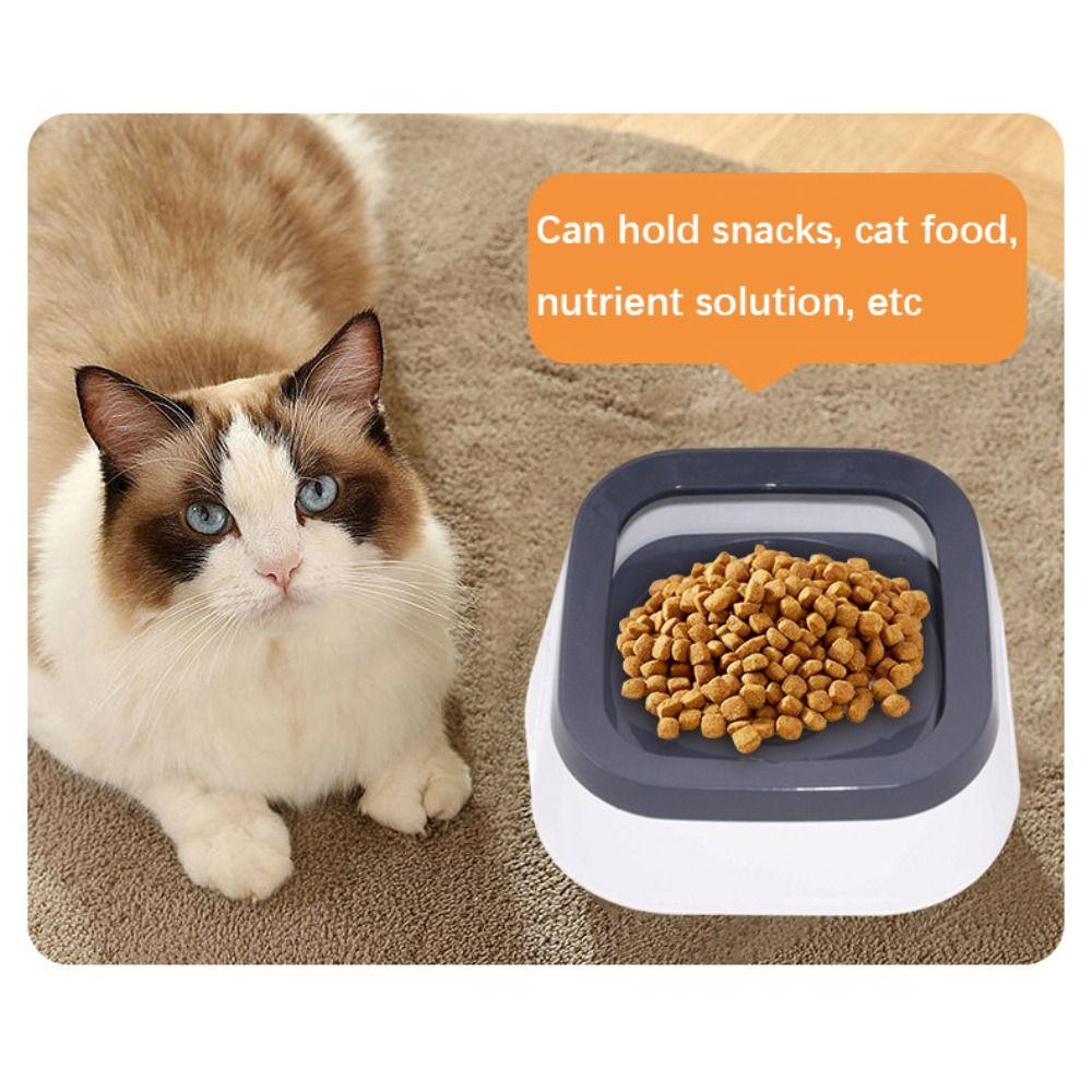 Kunststoff Haustier Wasser Fütterung Schüsseln 1L Hund Wasser Trinken Schüssel Hunde Anti-splash Wasser Schüssel Outdoor