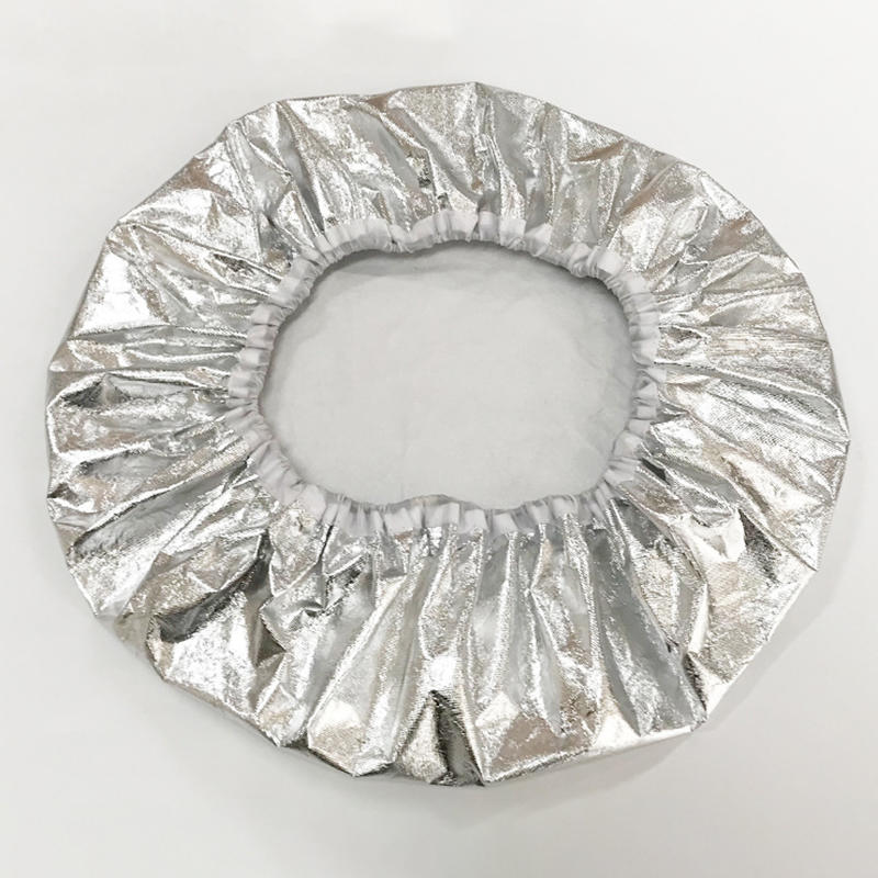 Car Steering Wheel Sun Block Silver Coated Cloth Shade Cover Auto Sheath Sunscreen Insulation Accessories