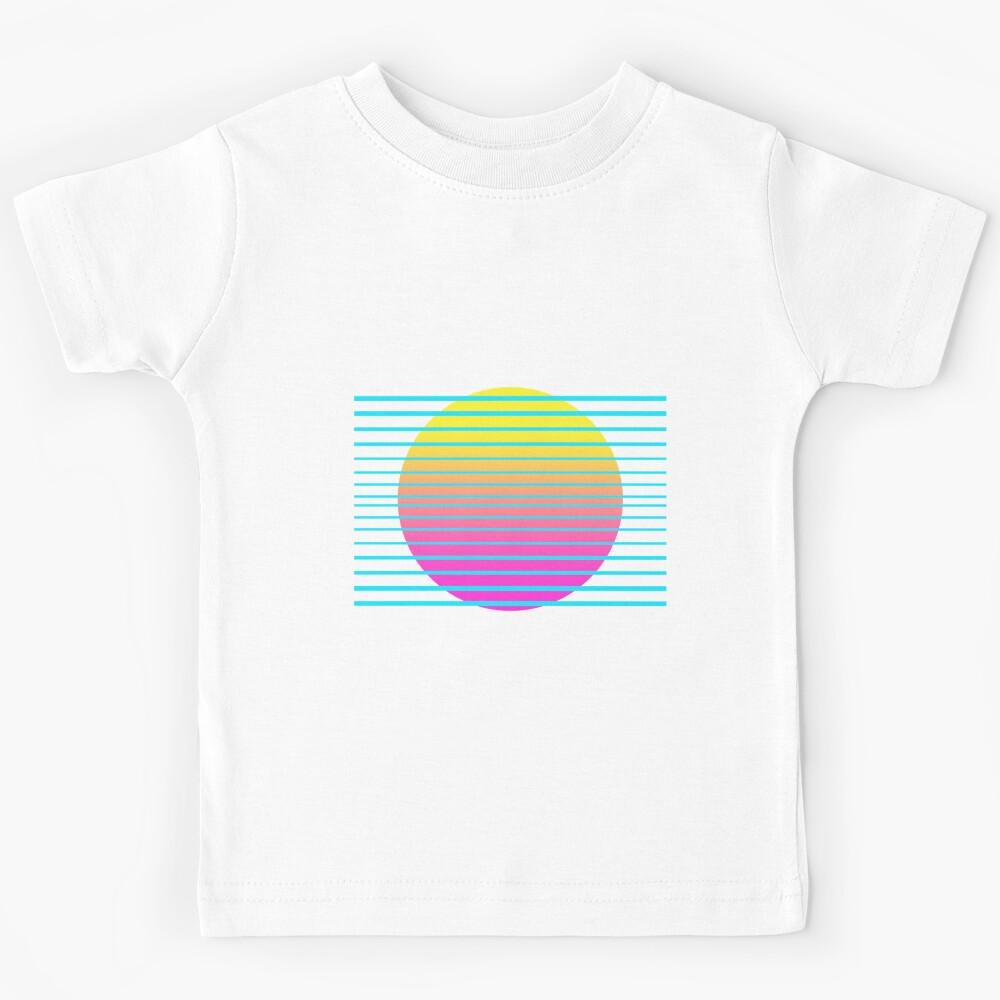 RETRO WAVE, SYNTH WAVE 80S Theme|Perfect Gift Kids T-Shirt 130