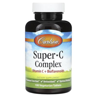 Super C Complex, Veggie Tablets 100 Tablets