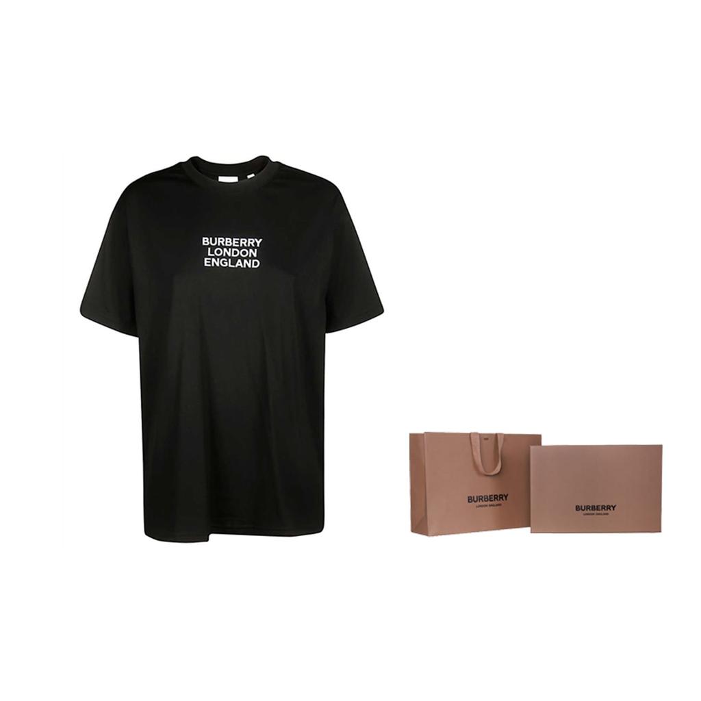 Burberry logo-embroidered cotton t-shirt 80211751