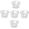100 PZ Contenitore Trasparente con Coperchio Contenitori Coperchi Coppa Gelatina Snack Coppa Gelato Yogurt
