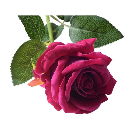 Artificial Rose Flower Realistic Long Stem Fake Silk Rose Bouquet for Party Home Wedding Centerpiece Office Table Decor