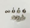 Nickel Plated Flat Head Machine Screw M2.5 M3 M4 - Thin Edge for Electronics