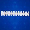 10pcs 360V 10A  Row Screw Terminals Electric Barrier 12-terminal Strip Block