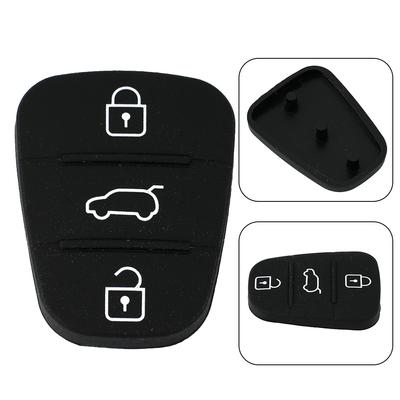 3 Buttons For Hyundai I10 I20 I30 Key Button Cover 1* 1pc For Hyundai Ix35 Ix20