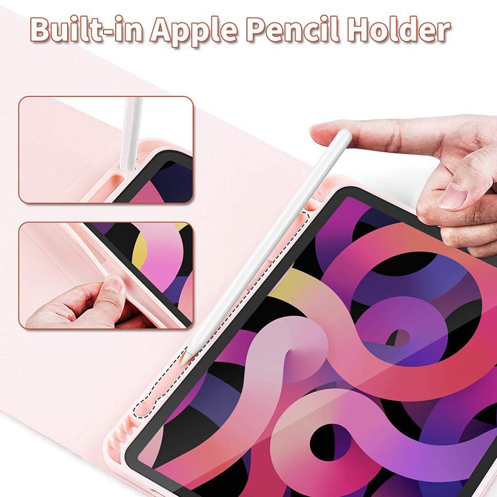iPad 10.2/Pro 11 Keyboard Case, Air 4 Silicone & Leather Cases. Suitable for 9.7 inch Air and Air 4.