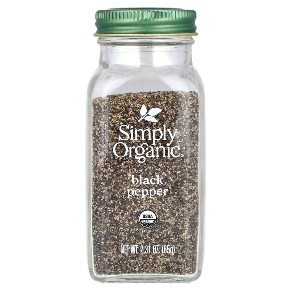 Simply Organic Pepper, 65g (2.31 Oz)