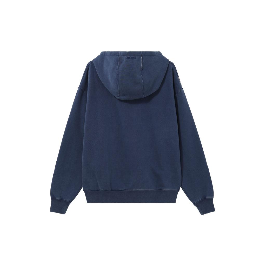 Nike Na-Ke Zen And Tea Series Embroidered Logo Loose-Fit Fleece Hoodie Men Tops Space-Blue DQ9311-492