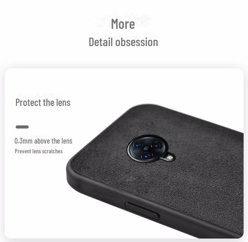 Ultratenký semišový ochranný kryt s plným krytem pro Vivo Nex3/Nex3s