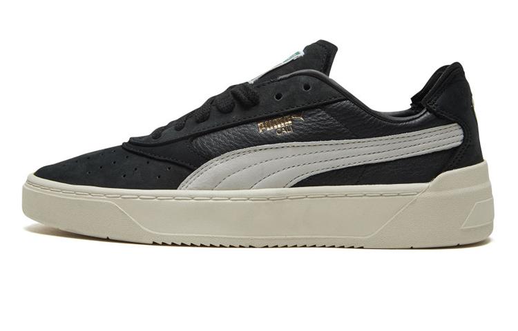 PUMA Cali 0 Vintage Низкие Повседневные Скейтбордические Кроссовки Унисекс Черные 369663-04 35.5