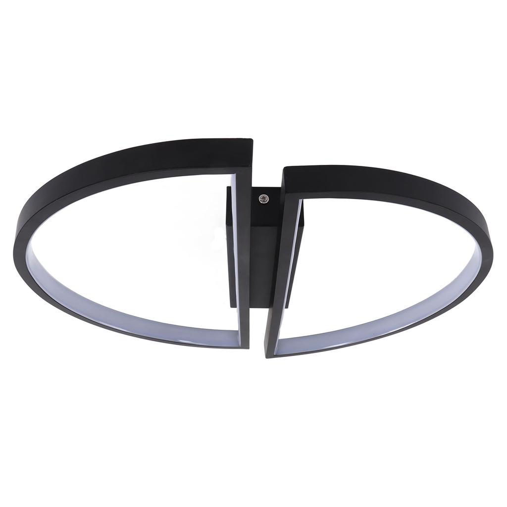 Semicircle Ceiling Light Semicircle Design Simple Style Warm Light Durable Metal LED Ceiling Light