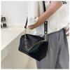 Chic Urban Style Women's Handbag 2022 Spring Summer Fashion Trendy Pu Leather Small Square Shoulder Bag