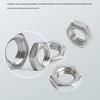 Stainless Steel Hex Nuts - Sizes M2 to M10