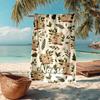 Personalisierbares Ultra-Weiches Strandtuch mit Koala-Motiv, Ideal für Pool - Camping, Tauchen - Perfekter Reisebegleiter, Lebendiges Strandtuch.