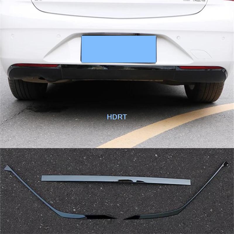 Car Styling Rear Trunk Molding Bumper Trim Cover Back Strip Accessories Exterior Sticker For Buick Regal Opel ignia 2017-