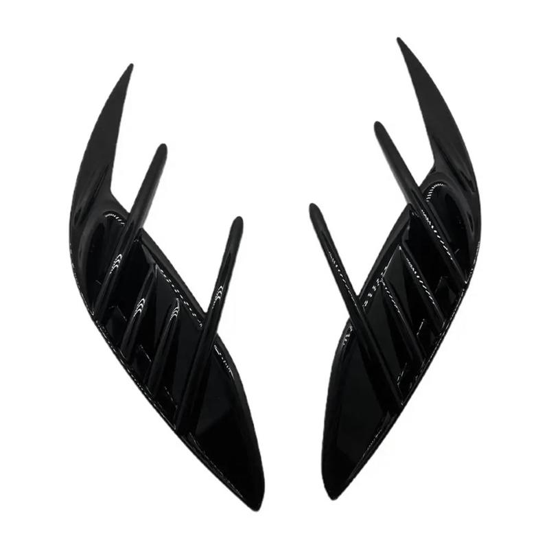 A28G-2017- For KIA Stinger Car Rear Bumper Side Vent Grille Decorative Cover Spoiler 1 Pair Auto Parts