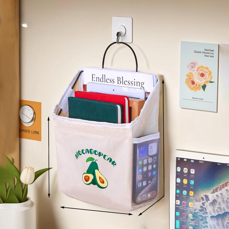 

1 Набор Домашняя настенная сумка для хранения Подвесной органайзер для мелочей Простой холщовый мешочек для использования на двери и в спальне для носков, игрушек и косметики