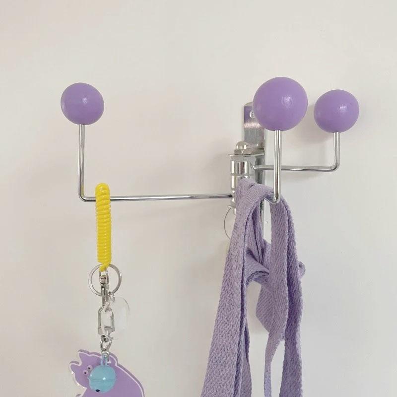 Rotatable Space Saver Wall Clothes Hanger Portable Multifunctional Wardrobe Dressing Room Bedroom Clothing Storage Organizer